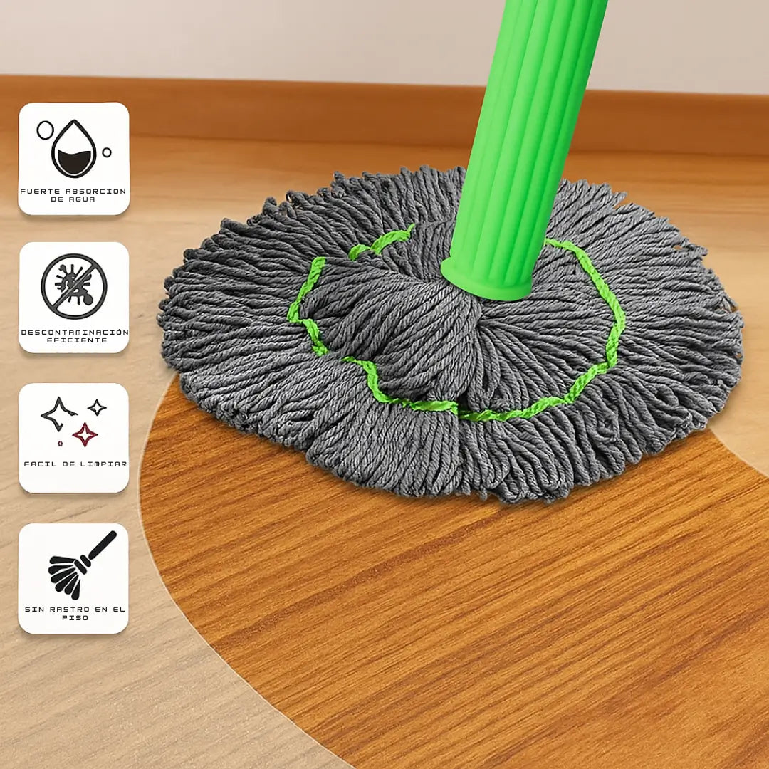 EasyMop® – Escurre sin Esfuerzo, Limpia sin Límites