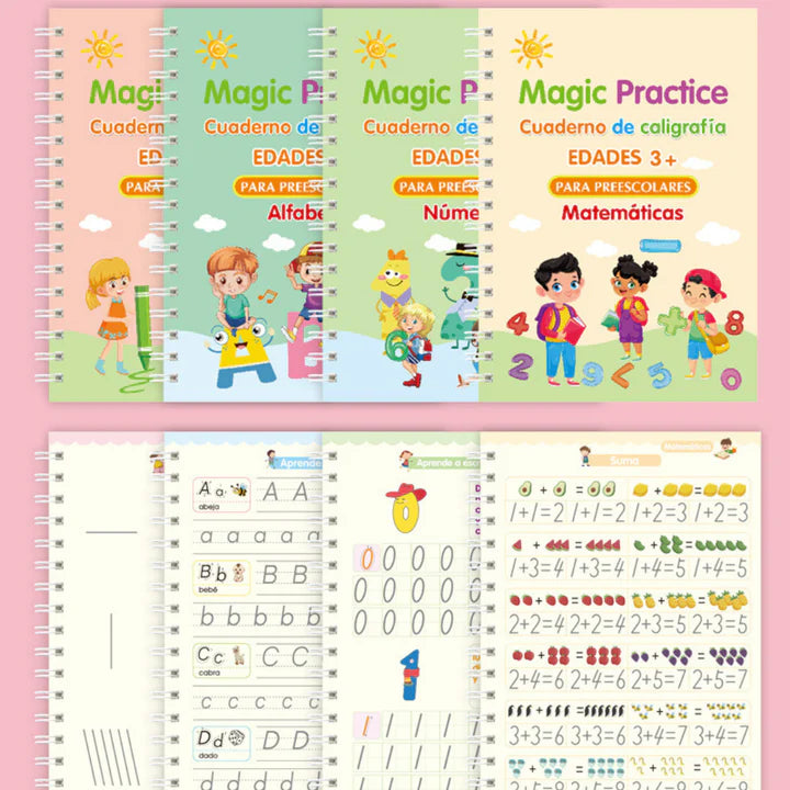 Libro Mágico de Caligrafía MagicBook™️ x4