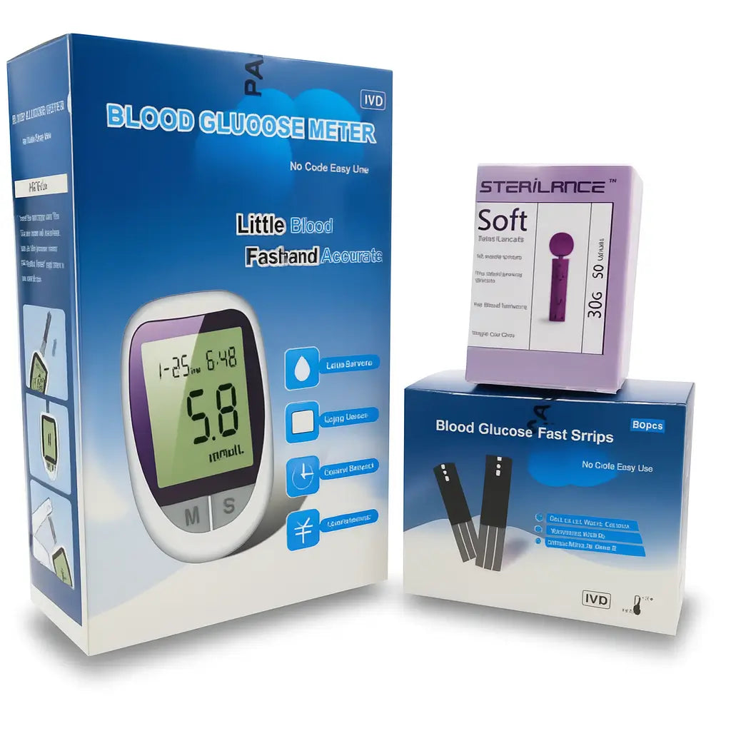 GlucoCare® – Control de Glucosa Fácil y Preciso