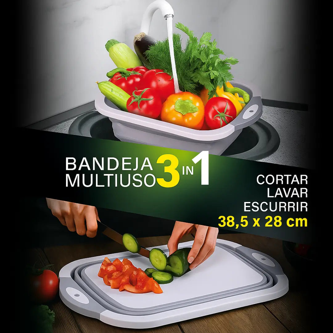 CookSmart® – Lava, Escurre y Pica en Uno