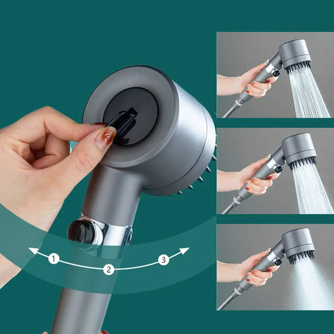 2x1 Cabezal de Ducha HighPressure®