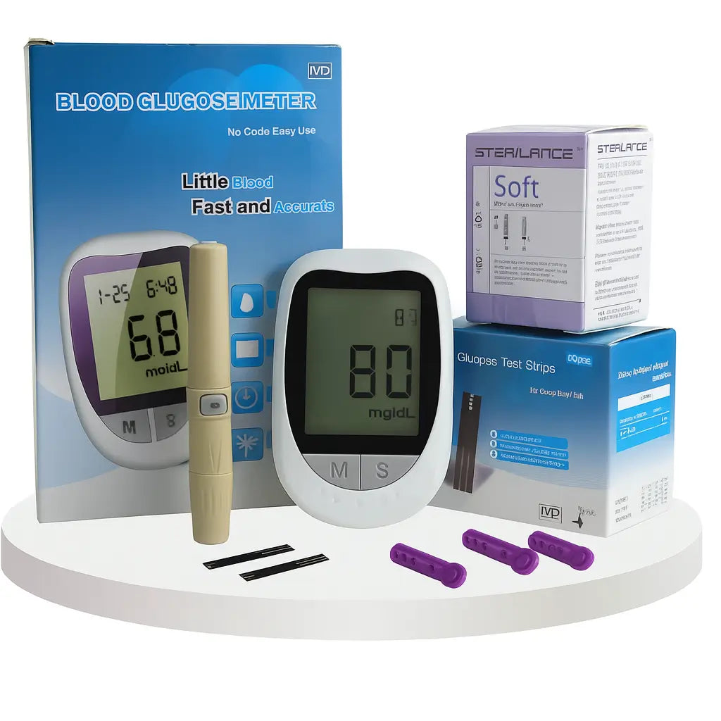 GlucoCare® – Control de Glucosa Fácil y Preciso