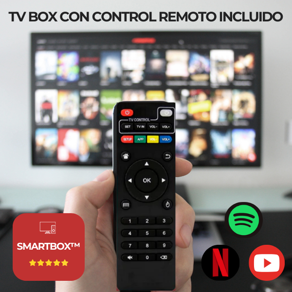 SmartBox™ TV - Entretenimiento Ilimitado