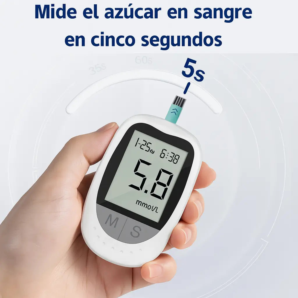 GlucoCare® – Control de Glucosa Fácil y Preciso