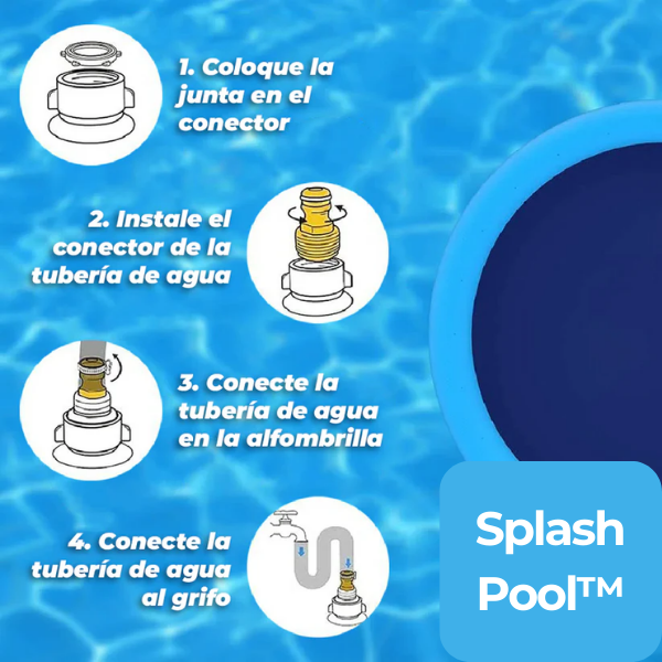 Piscina rociadora para niños y mascotas - SplashPool™