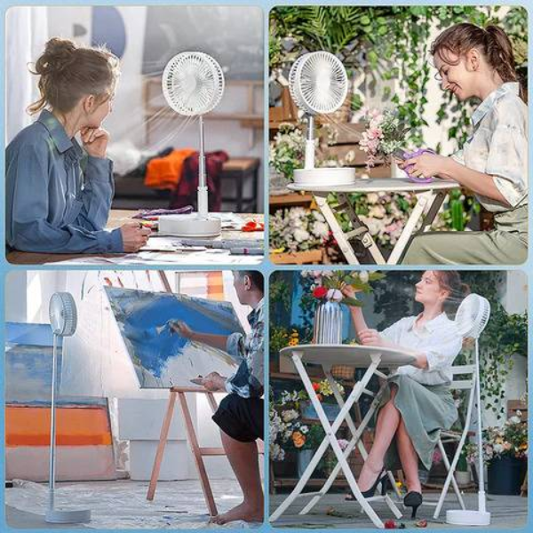 Ventilador Plegable VentyFan™ (+ Regalo 36x Parches Antimosquitos)