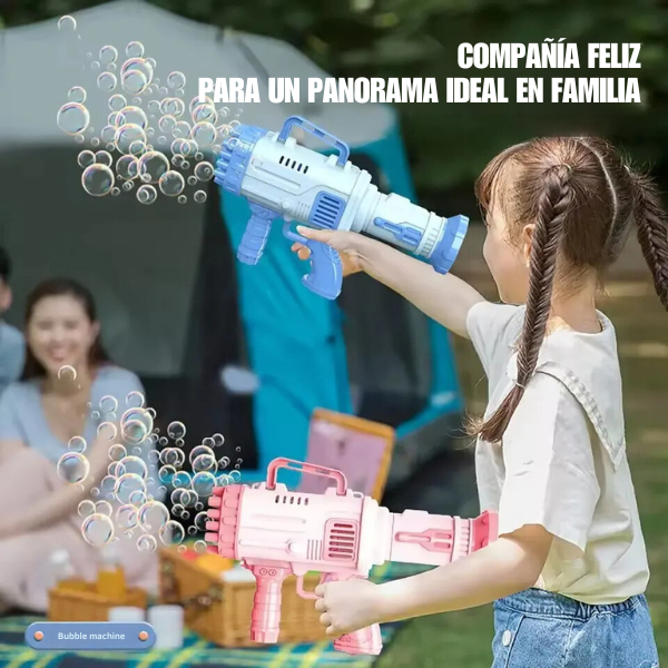 Pistola de Burbujas
