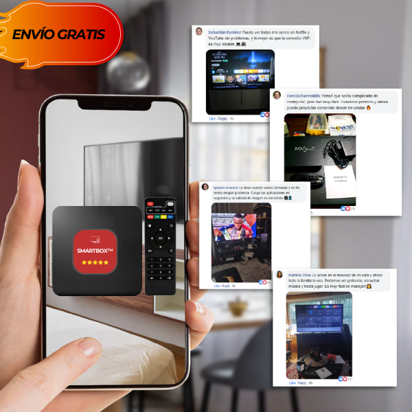 SmartBox™ TV - Entretenimiento Ilimitado