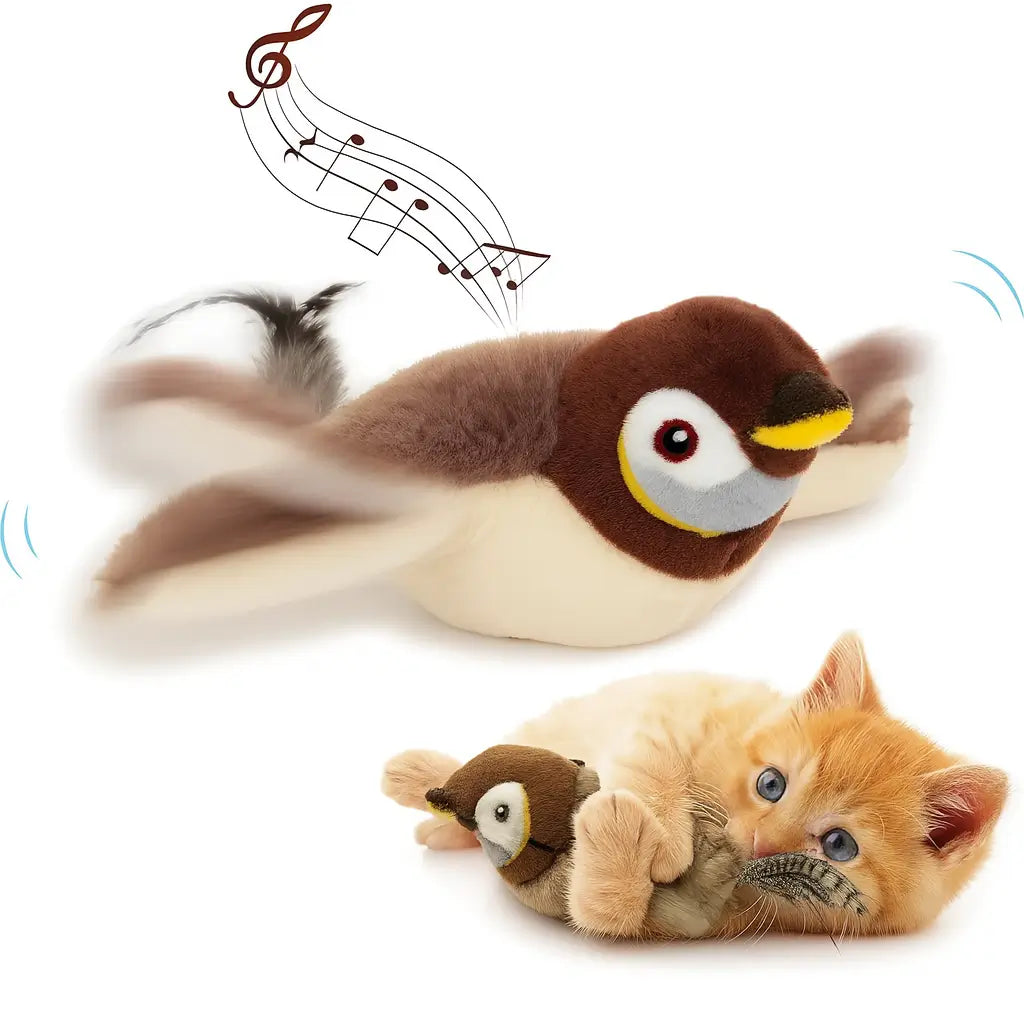 BirdPlay® – El Amigo que tu Gato Quiere Atrapar