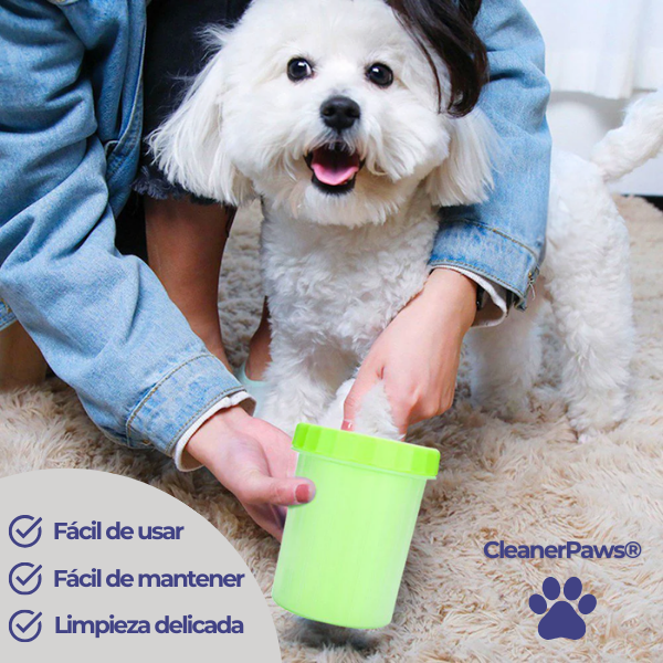 Limpia patas mascotas CleanerPaws™ + Cepillo a Vapor de regalo