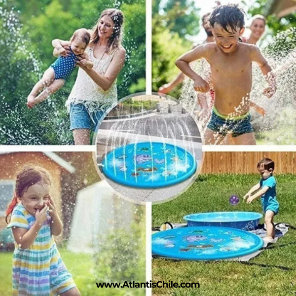 Piscina rociadora para niños y mascotas - SplashPool™