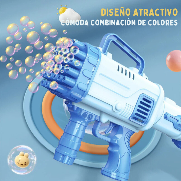 Pistola de Burbujas