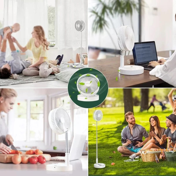 Ventilador Plegable VentyFan™ (+ Regalo 36x Parches Antimosquitos)