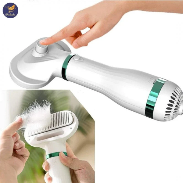 Cepillo secador mascota 2 en 1 + Envío gratis