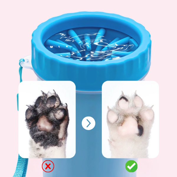 Limpia patas mascotas CleanerPaws™ + Cepillo a Vapor de regalo