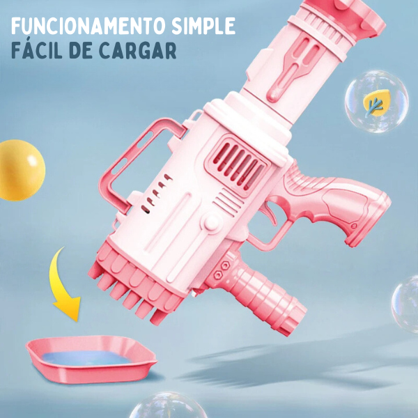 Pistola de Burbujas