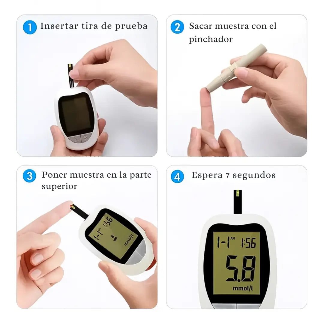 GlucoCare® – Control de Glucosa Fácil y Preciso