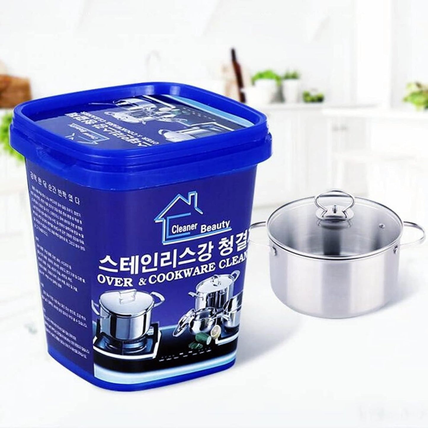 2x1 BrillaSteel® - Elimina la Grasa y Restaura tus ollas