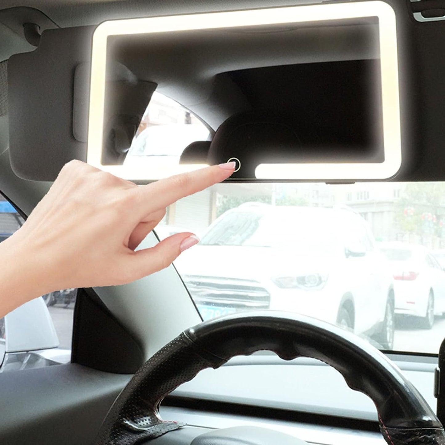 Espejo con Luz para Auto