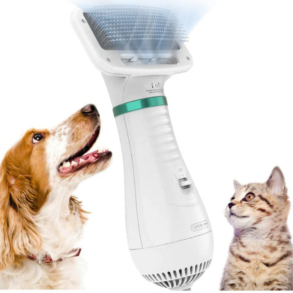 Cepillo secador mascota 2 en 1 + Envío gratis