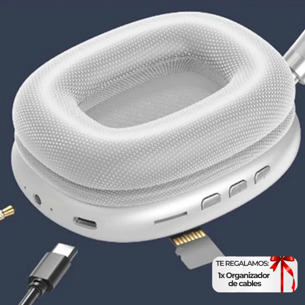 Audífonos Bluetooth EarMax™ + Regalo Organizador de cables