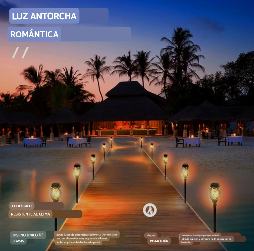 Antorcha Solar EcoLuz® 51 cms