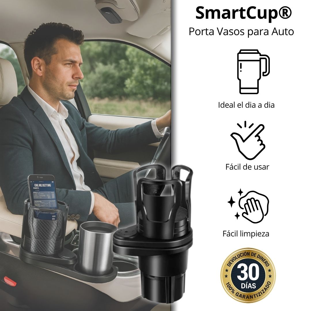 SmartCup® - Orden y Espacio en tu Auto