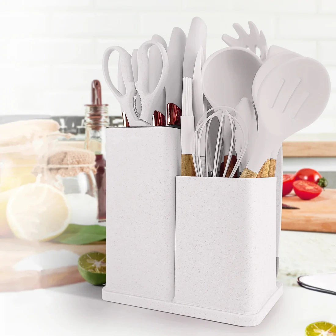 Set utensilios cocina 19 piezas