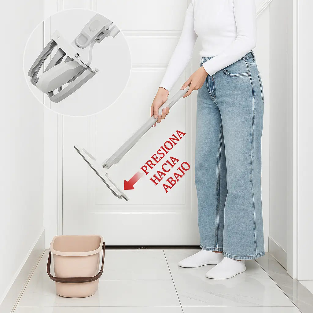 TwistMop® - Limpieza 360° sin Mancharte