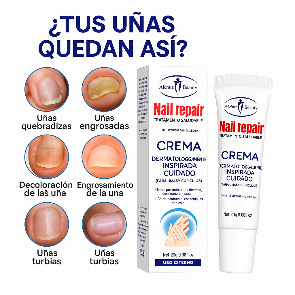 2x1 NailRepair© - Restauración Total Uñas Sanas y Fuertes