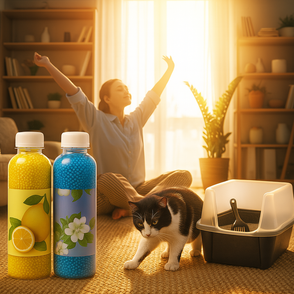 AromaPet® –Perlas para Arenero con Fragancia Suave