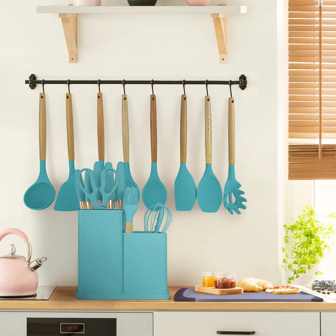 Set utensilios cocina 19 piezas