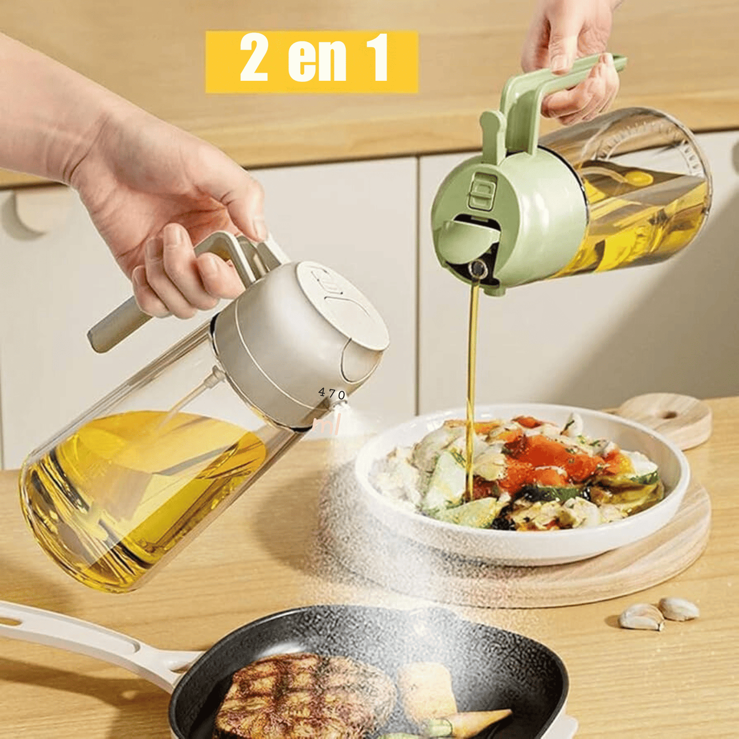 Dispensador de Aceite 2en1 OilMister®