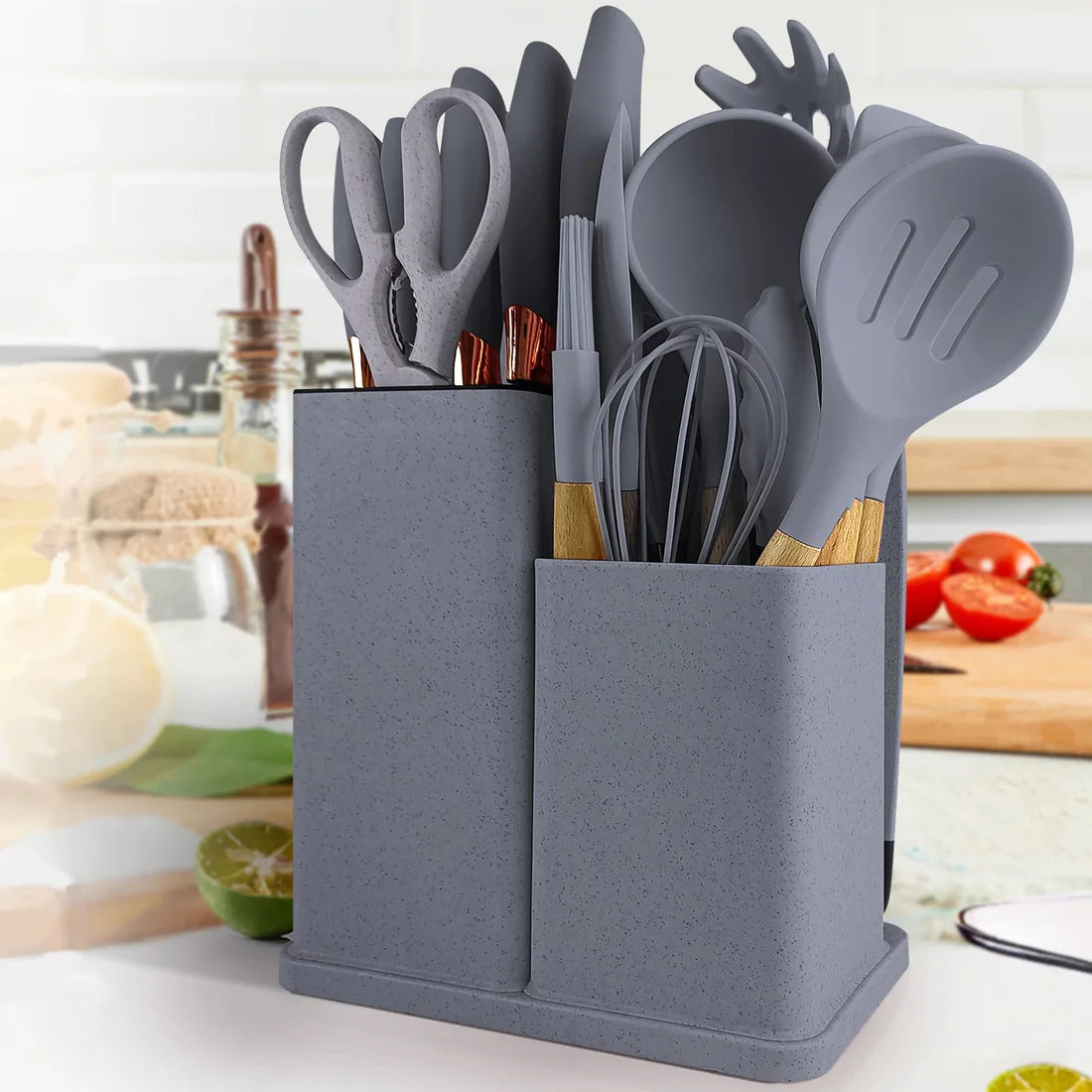 Set utensilios cocina 19 piezas