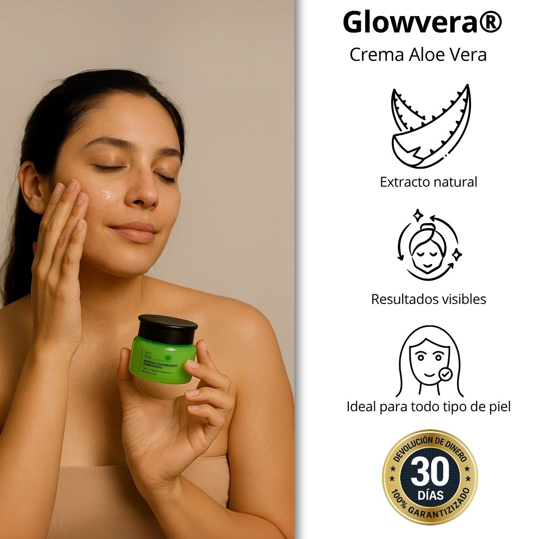 Glowvera® – Calma y Brillo con Aloe Vera