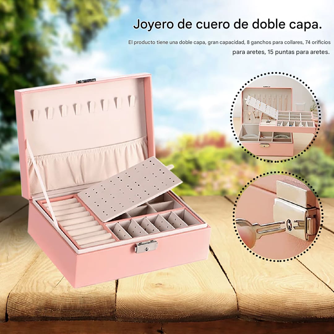 Joyero de 3 Niveles LuxuryJewel®
