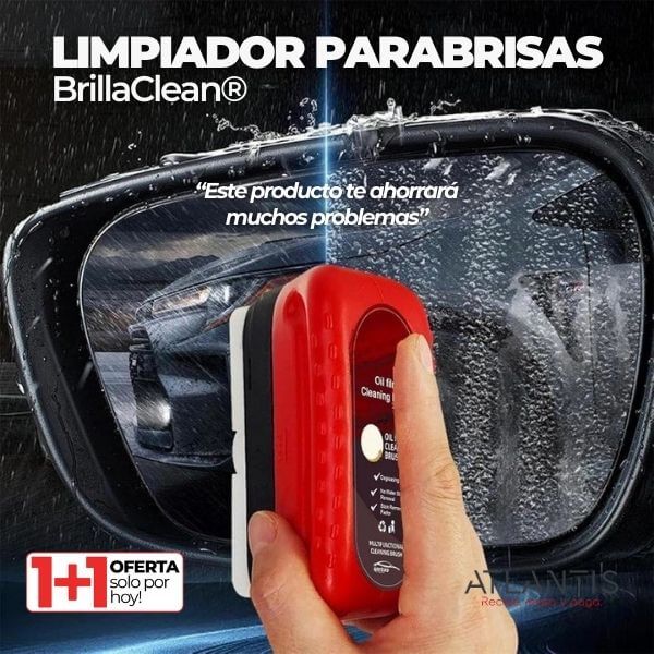 1+1 Limpiador Parabrisas BrillaClean®