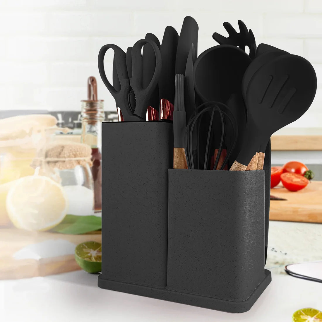 Set utensilios cocina 19 piezas