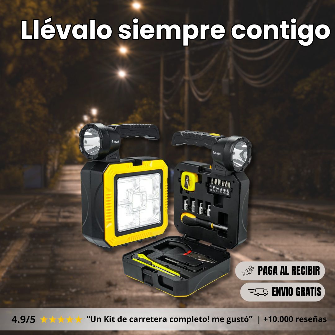 Linterna con Herramientas