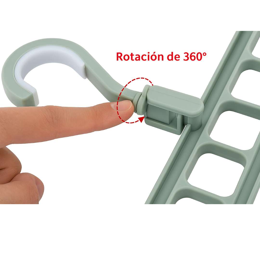 Pack x3 Colgador Mágico 9en1