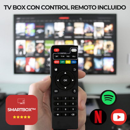 SmartBox™ TV - Entretenimiento Ilimitado