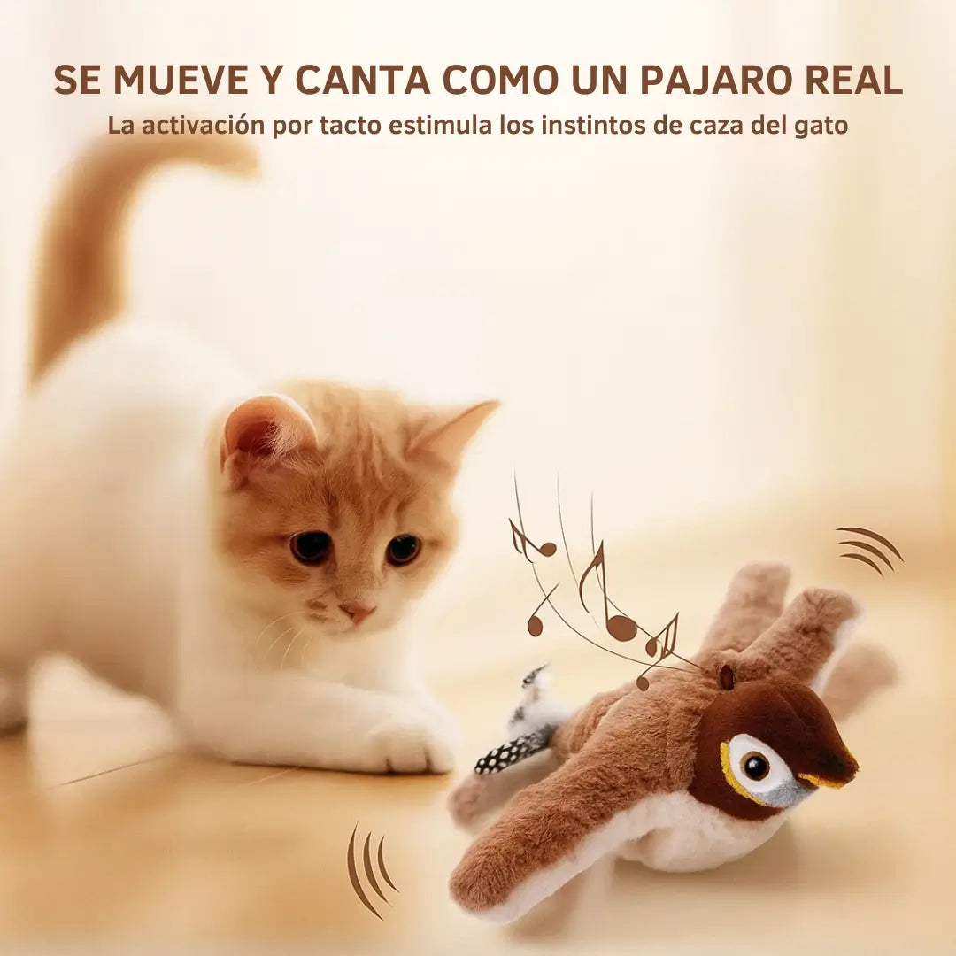BirdPlay® – El Amigo que tu Gato Quiere Atrapar