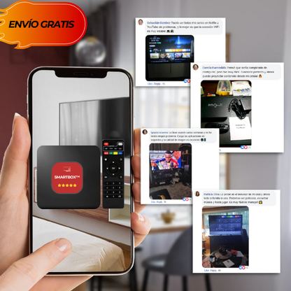 SmartBox™ TV - Entretenimiento Ilimitado
