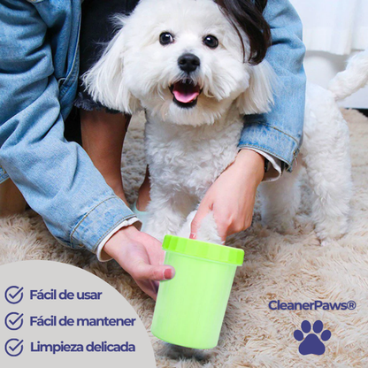 Limpia patas mascotas CleanerPaws™ + Cepillo a Vapor de regalo