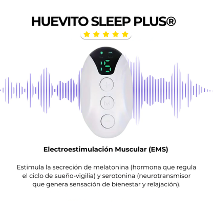Huevito calma ansiedad SleepPlus® + Regalo x6 Parches Nasales