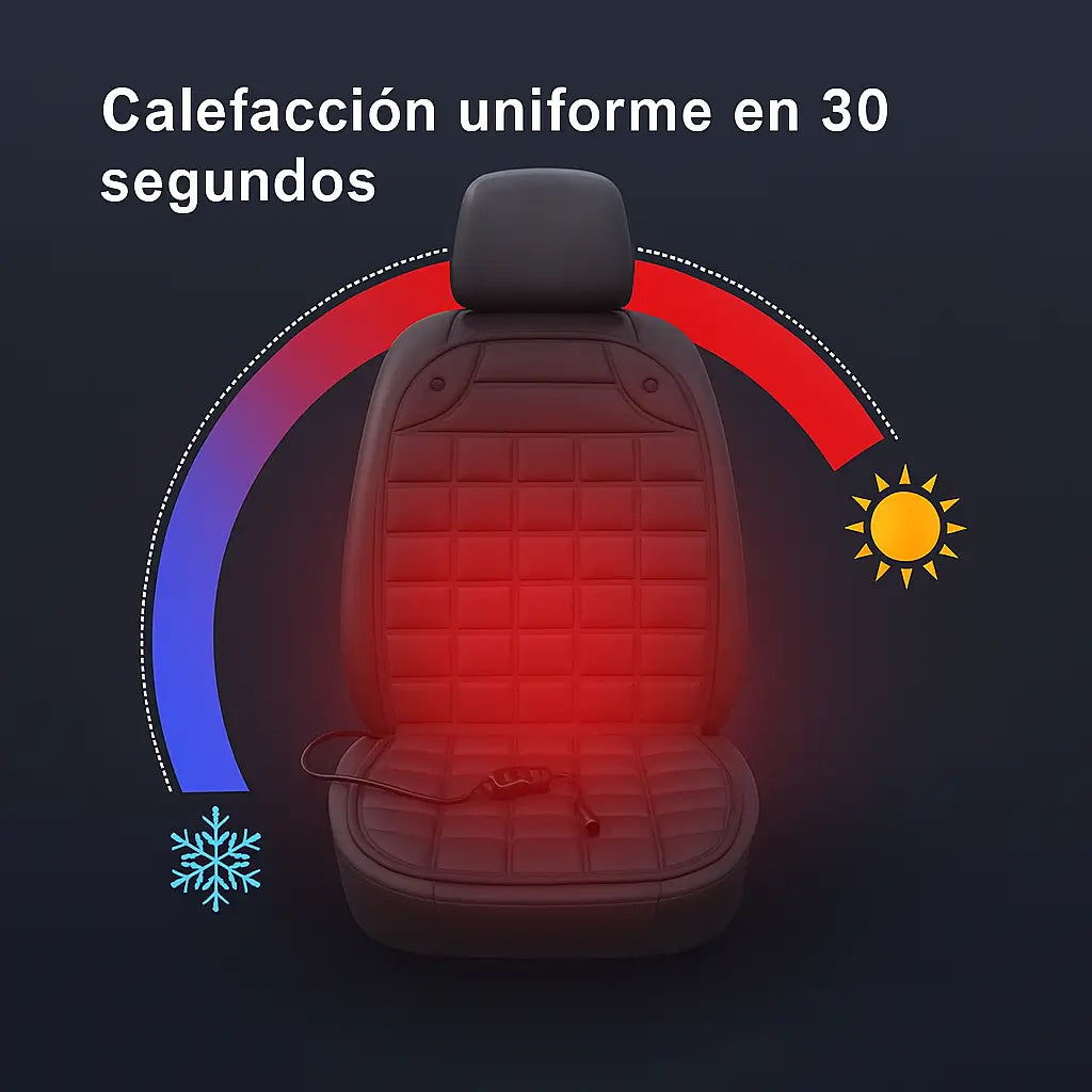Calefactor Asiento Auto - Calor inmediato y confort en cada trayecto