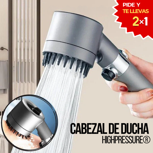2x1 Cabezal de Ducha HighPressure®
