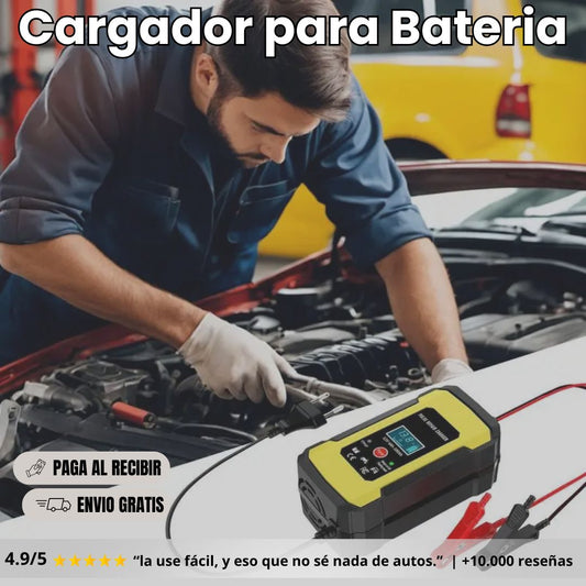 PowerVolt©- Carga Inteligente  y Segura  para tu Batería