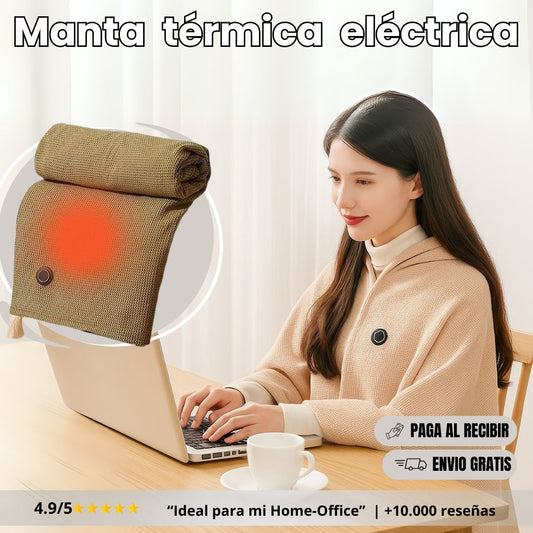 ThermaGo©  – Manta Cálida  Inteligente y Portátil