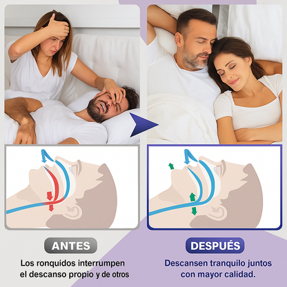 2x1 SnoreClip® - Sueño Reparador Sin Ronquidos
